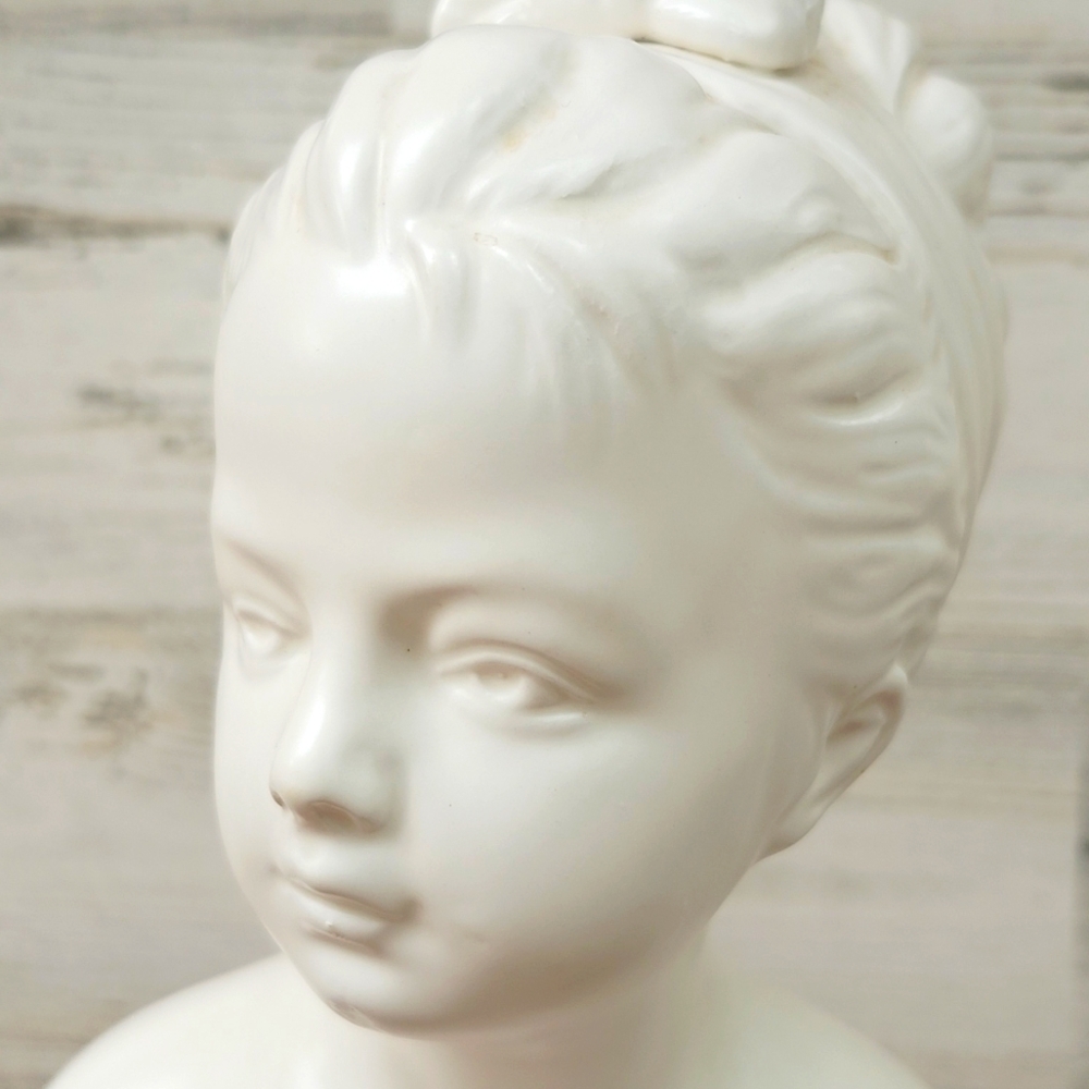 MID-CENTURY NAPCOWARE CERAMIC BUST/STATUETTE - Picture 2 of 9